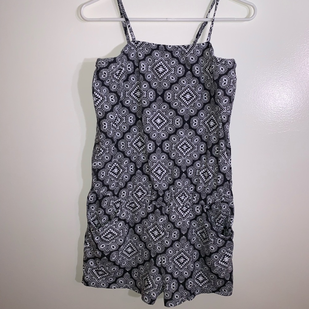 Romper With Adjustable Strap And Pockets